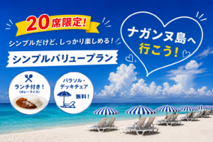 【20席限定】那覇発！2026年9月～11月 お得なシンプルバリュープラン